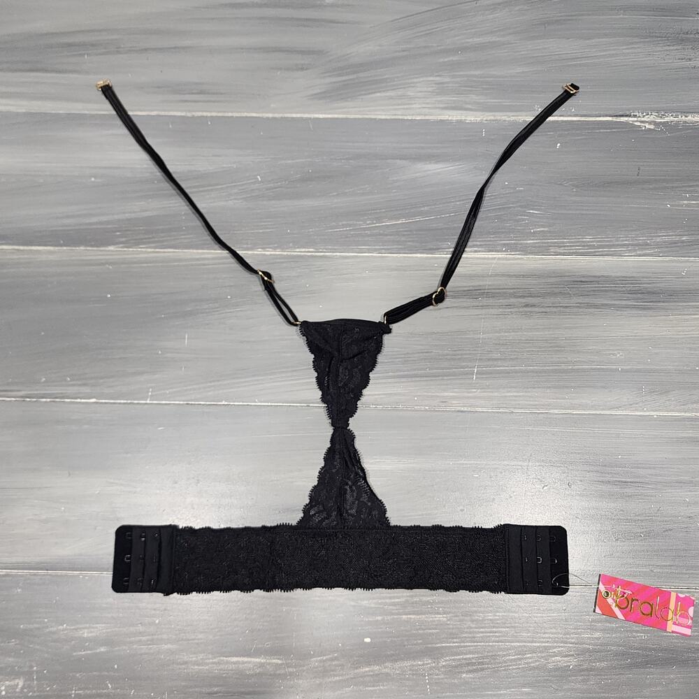 The‎ Bra Lab Catalonian Lace Leather Multiway Interchangeable Back Strap Medium